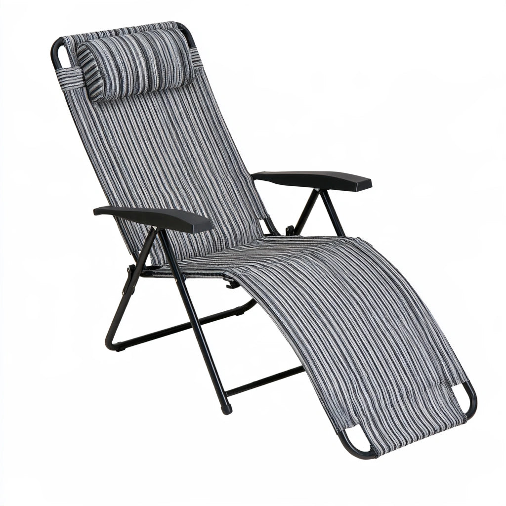 Fauteuil relax inclinable aux lignes épurées, coloris blanc